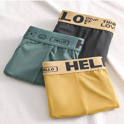 Pack de 5 Slips Homme Style HELLO – Bikini Sexy et Confortable