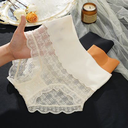 💖6x Lingerie Dentelle Féminine – ✅Culottes Haute Taille en Dentelle Douce & 🔥💋 Transparente 🌬️✨