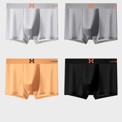 🩳6x Boxer en Soie Glacée pour Homme – Confort & Respiration 🌬️✨