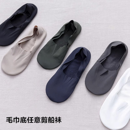 🧦 Lot de 6 Chaussettes Invisibles Anti-Transpiration – Absorbantes, Antidérapantes & Sans Traces 🌬️👟